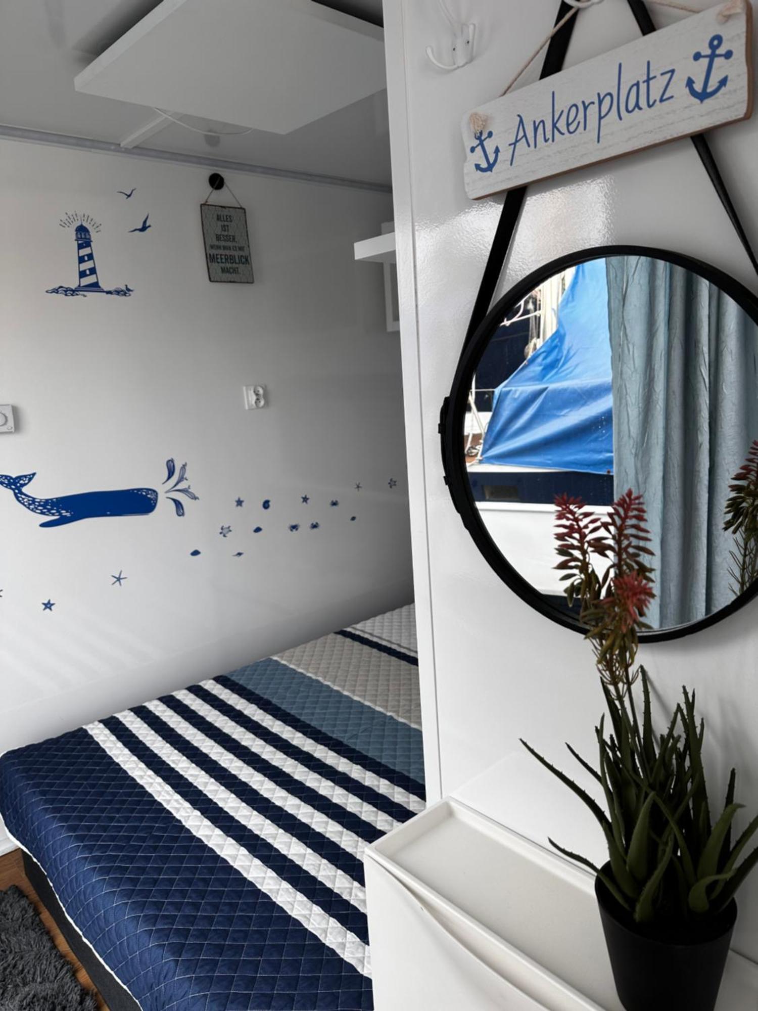 Appartement Premium Hausboot Trave Traum à Lübeck Extérieur photo